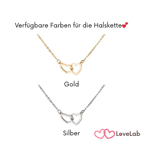 Rosen Geschenkbox mit Halskette