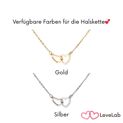 Rosen Geschenkbox mit Halskette